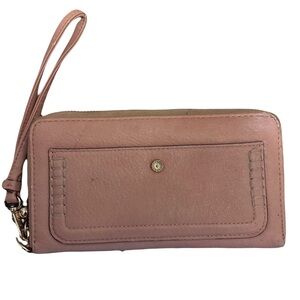 Jessica Simpson Blush Pink Wristlet
